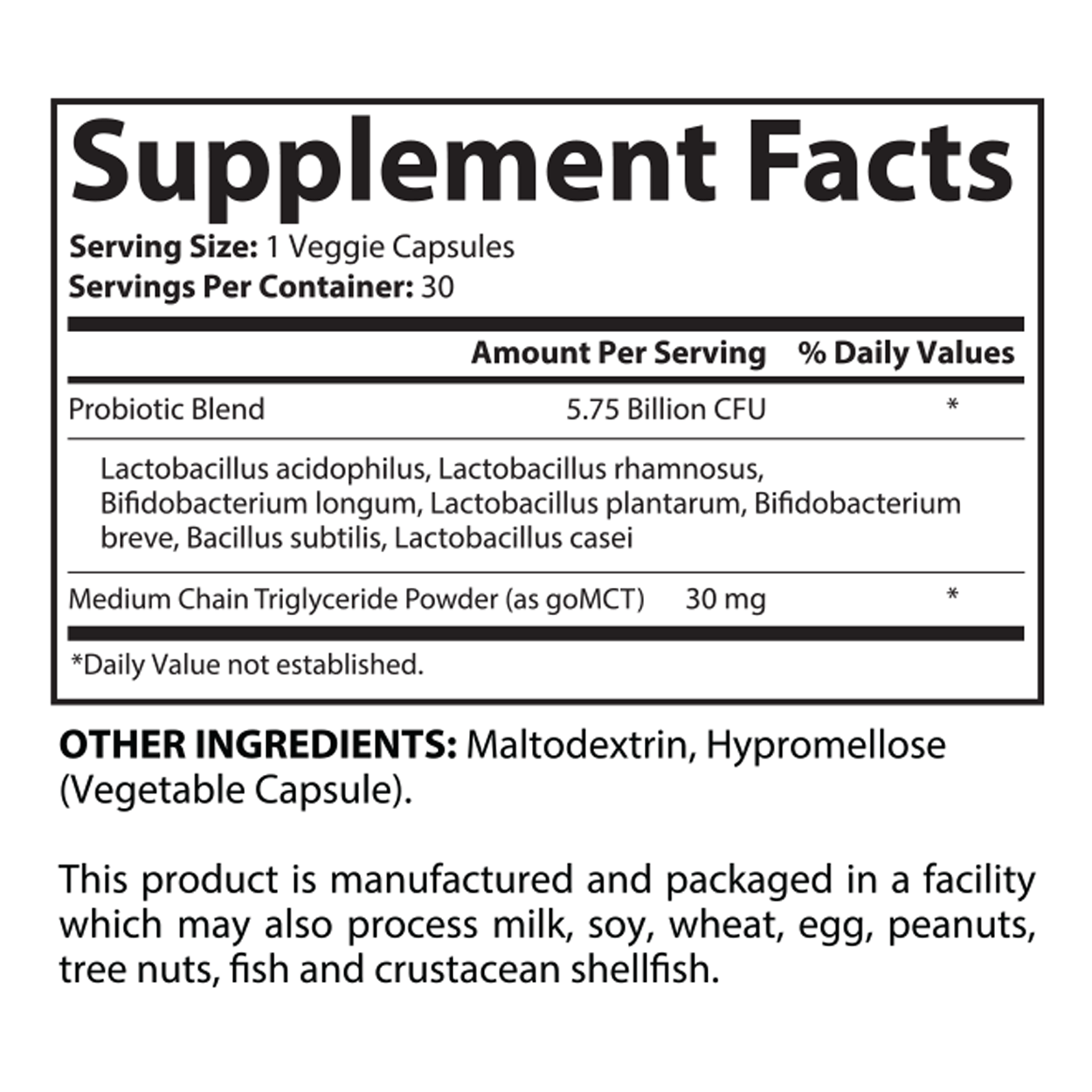 SciatiEase Probiotic